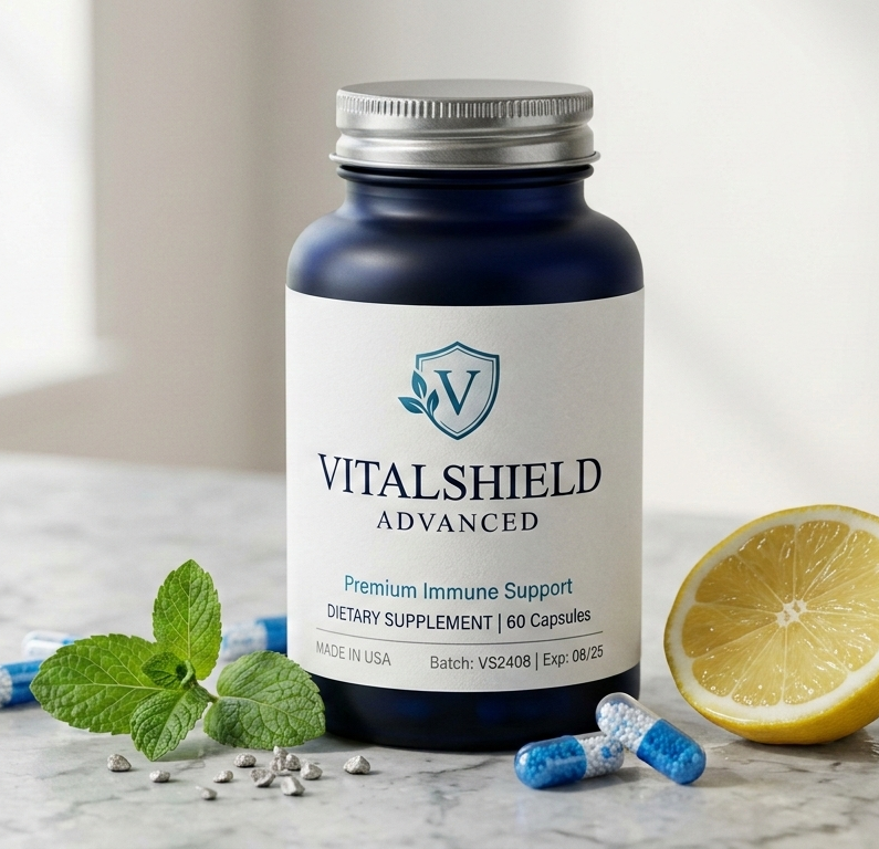 VitalShield Advanced – Συσκευασία συμπληρώματος διατροφής